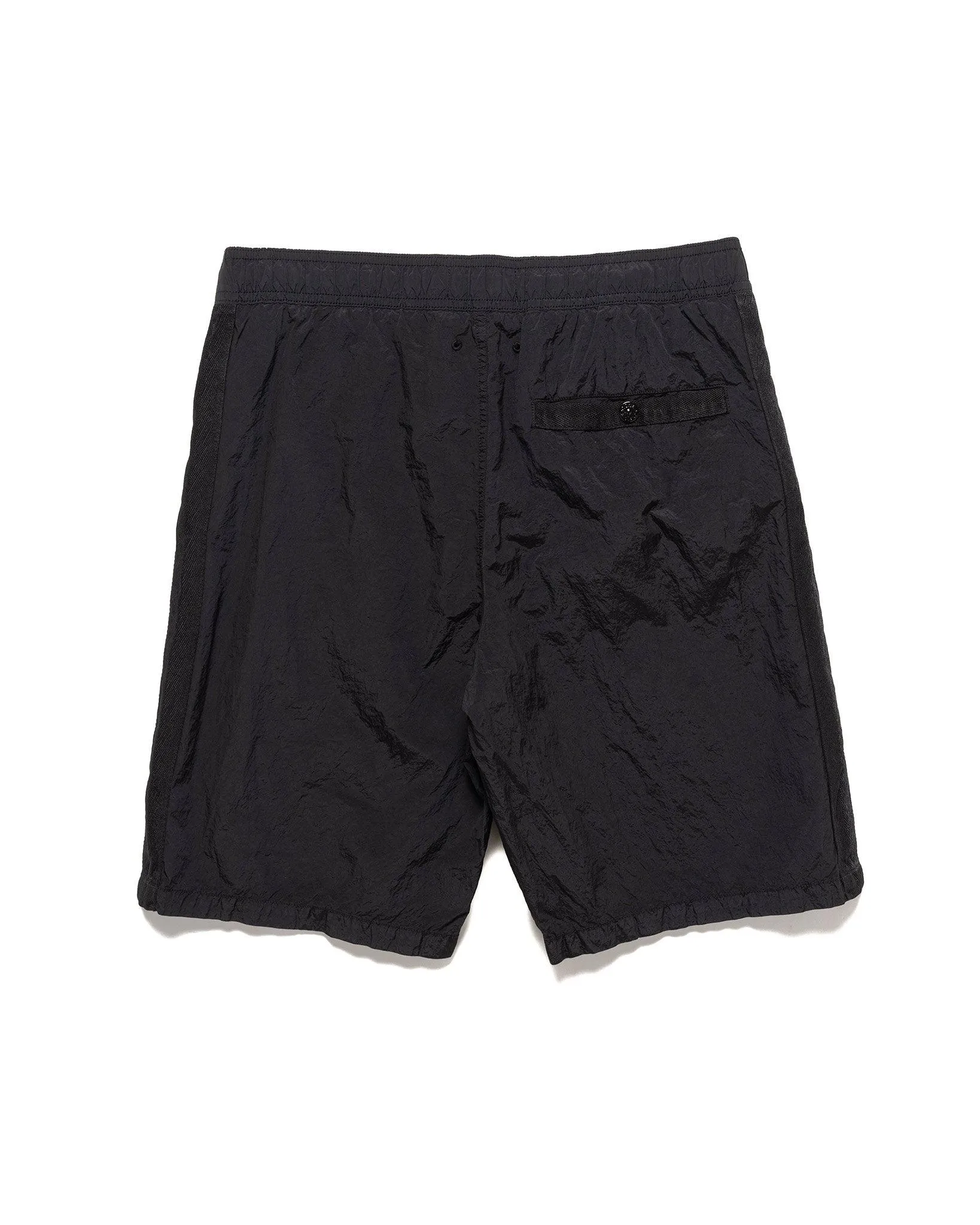 Nylon Metal in Econyl Regenerated Nylon Regular Fit Swim Trunks Black