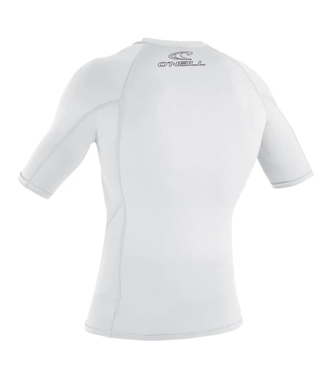 Oneill Basic Skins SS Rashguard Crew Tight Fit - White