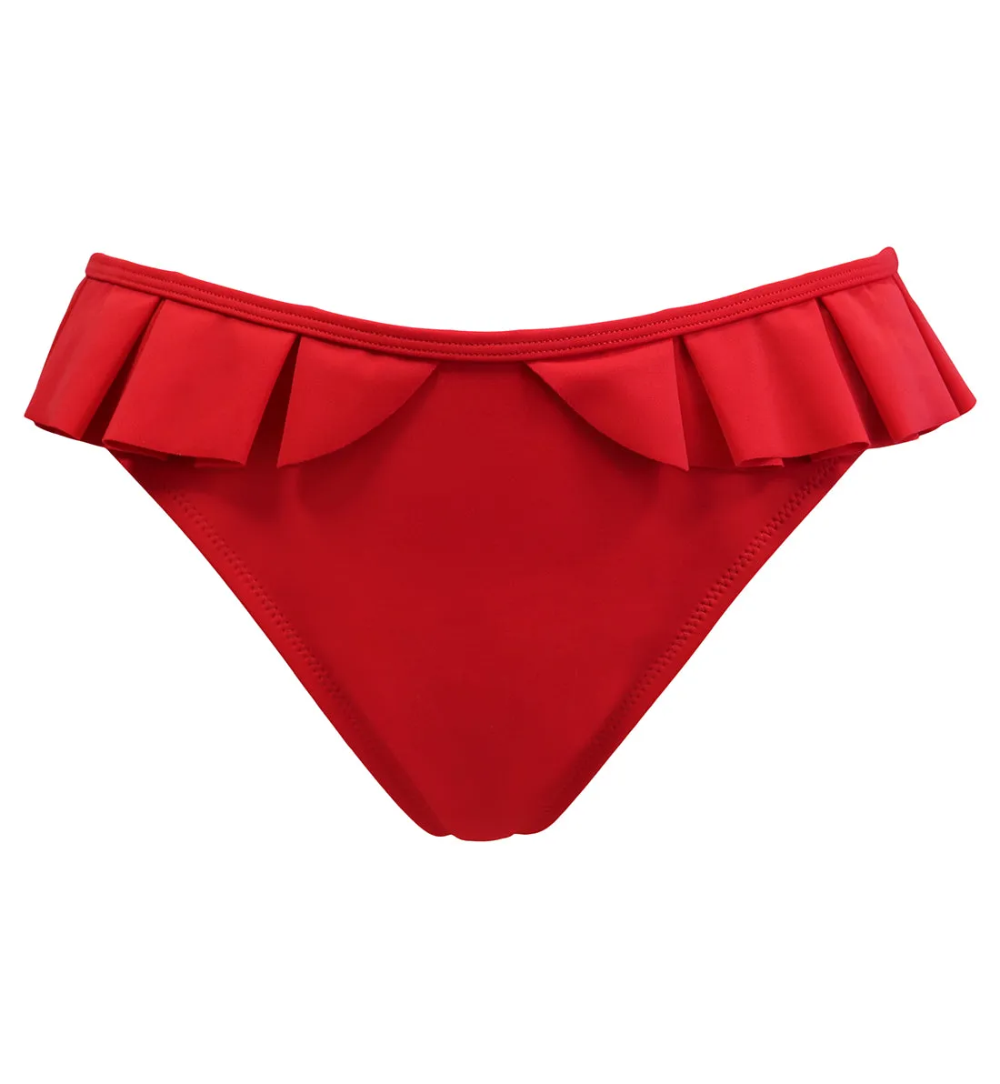 Pour Moi Space Frill Swim Brief (36048) - Red