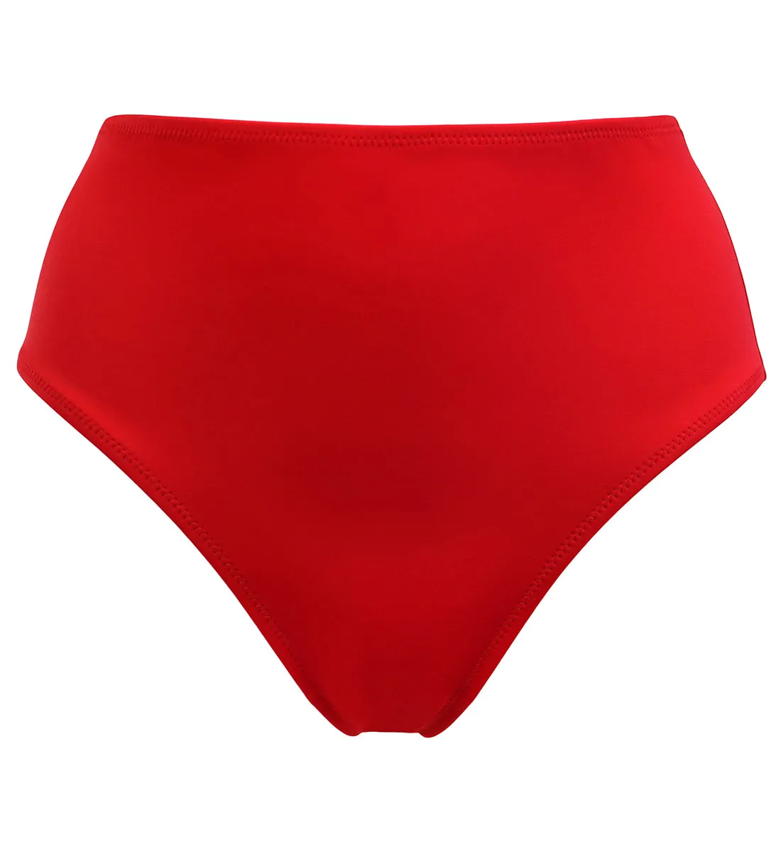 Pour Moi Space High Leg High Waist Control Swim Brief (36046) - Red