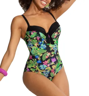 Pour Moi St Lucia Padded Underwire Swimsuit (29505) - Tropical