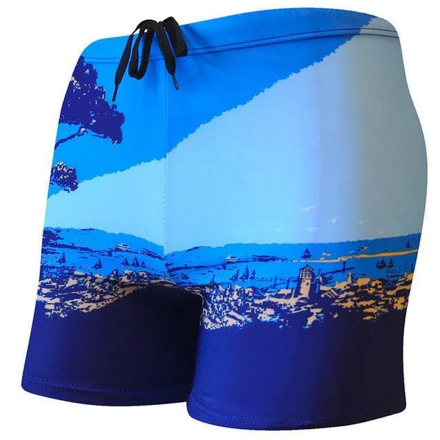 Printed Beach Shorts Trunk