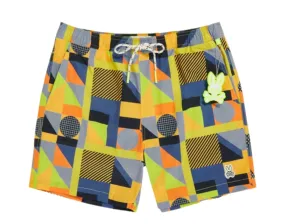 Psycho Bunny Henry Deco Men's Swim Trunks