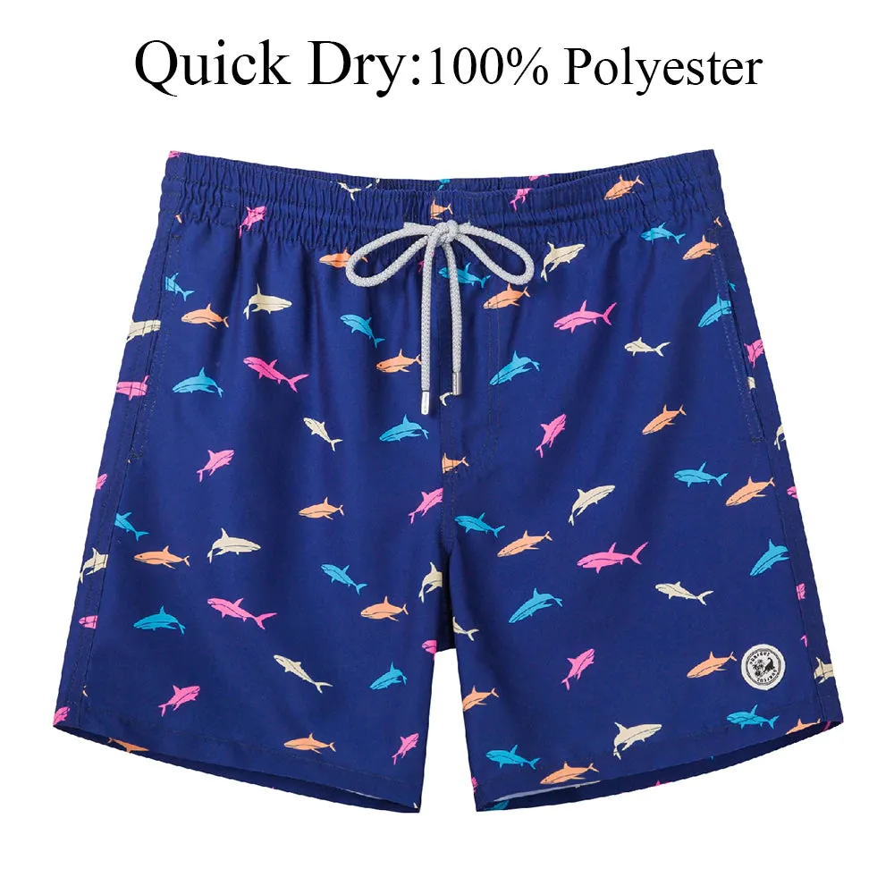 Quick-drying Swim Trunks Sharks