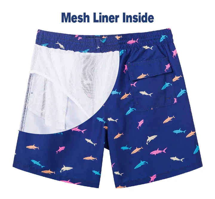 Quick-drying Swim Trunks Sharks