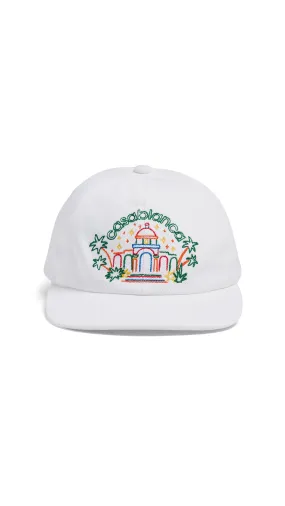 Rainbow Temple Cap - White