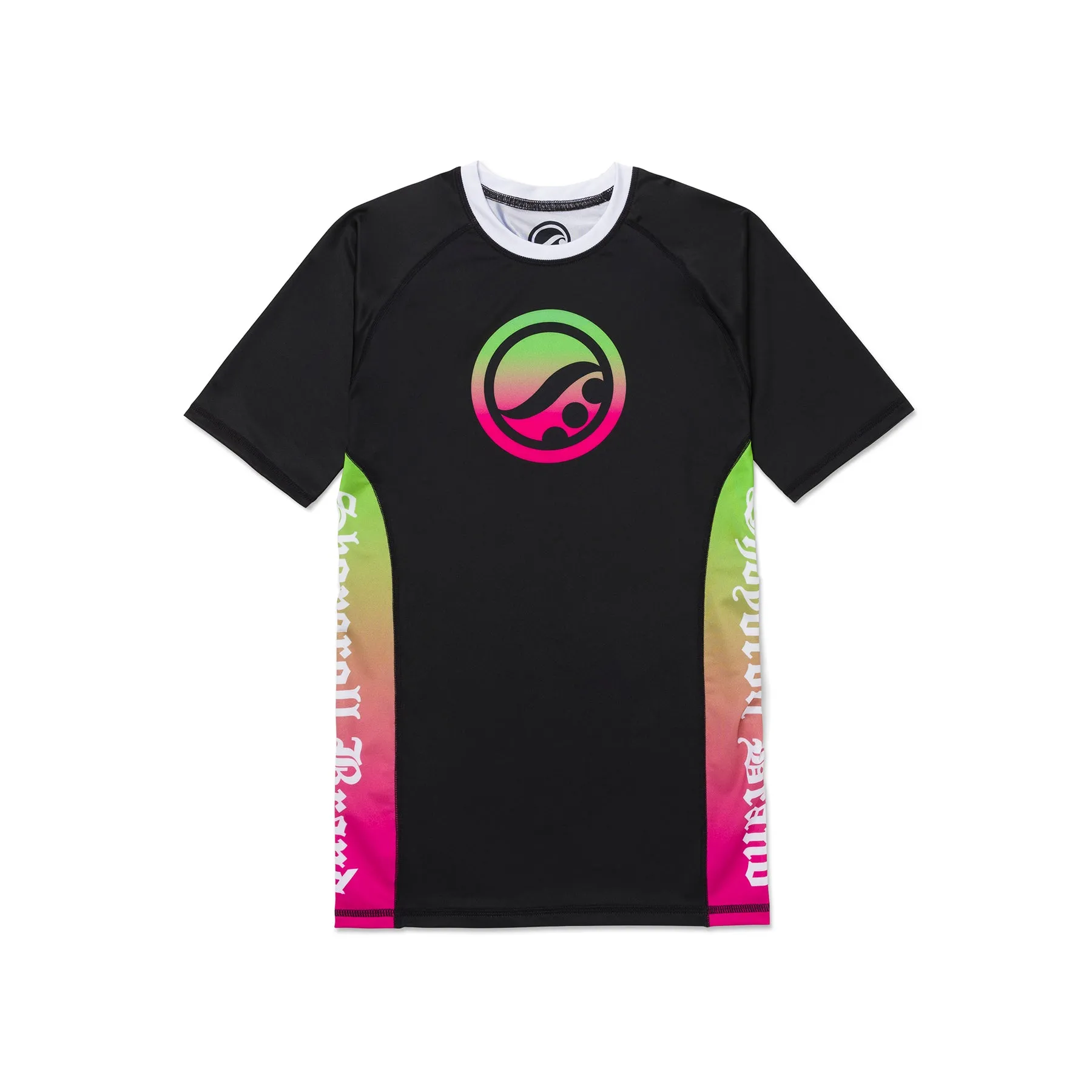 Retro Gradient Rashguard [Short Sleeve]