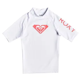 Roxy Youth Whole Hearted SS Rashguard SPF 50