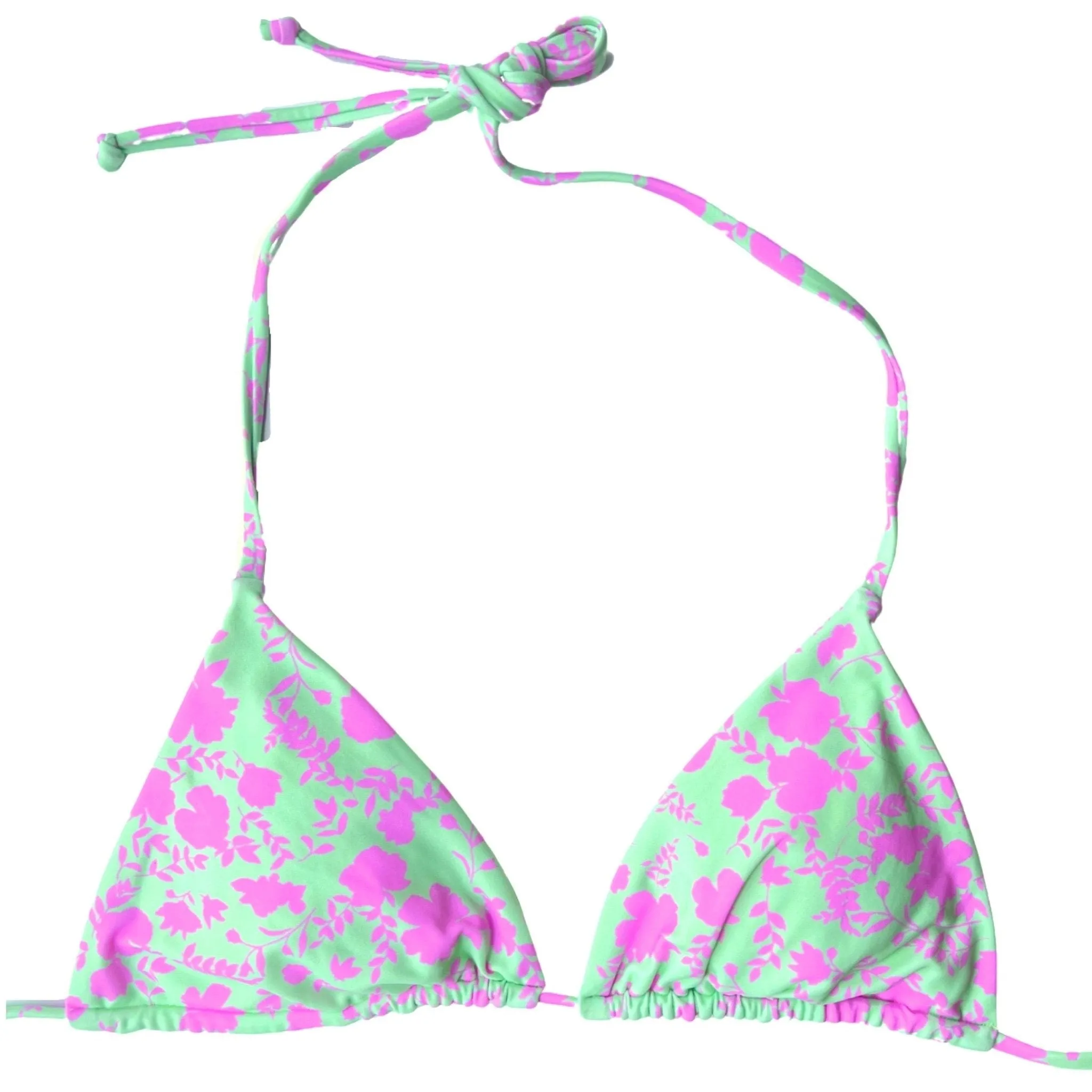 SICILY BIKINI TOP - PEPPERMINT BLOOM