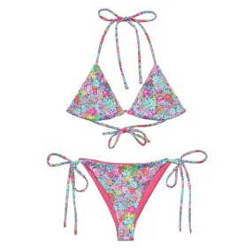 STRING BIKINI SET ECO - KRAKA FLORALS