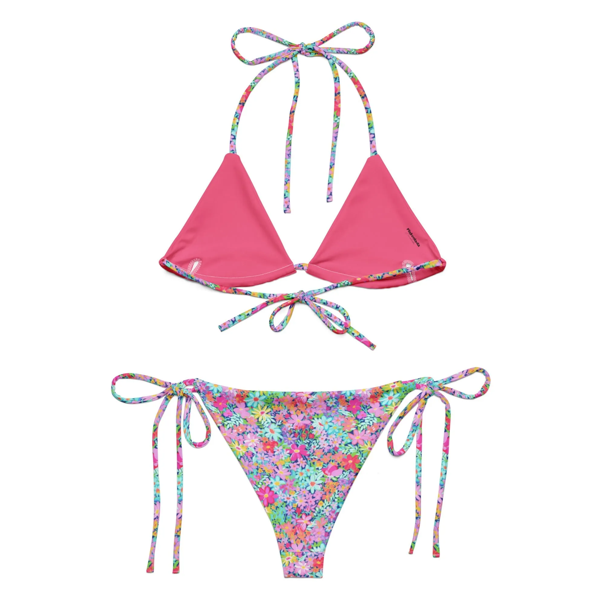 STRING BIKINI SET ECO - KRAKA FLORALS