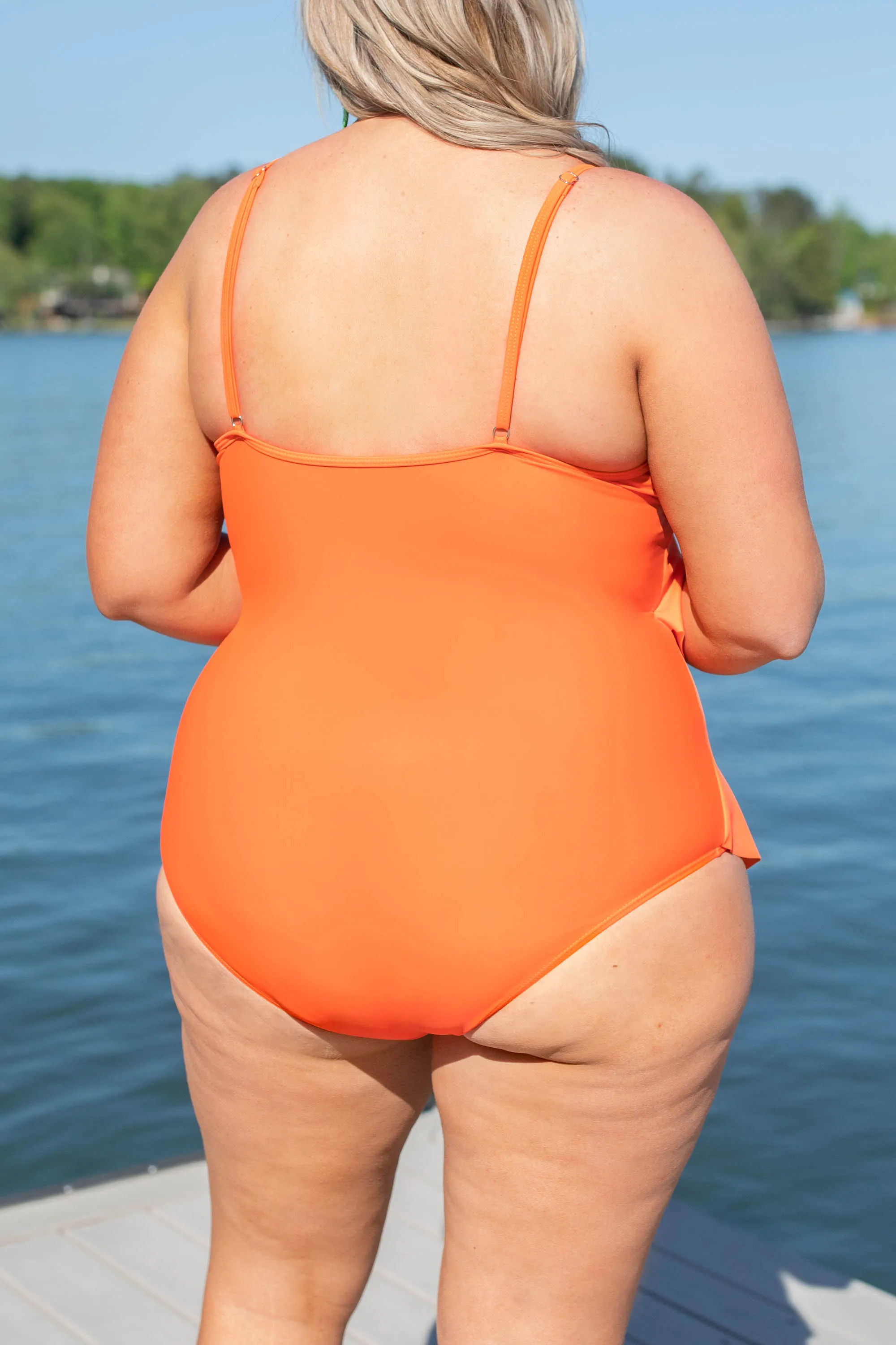 Summertime's Calling Swimsuit, Orange