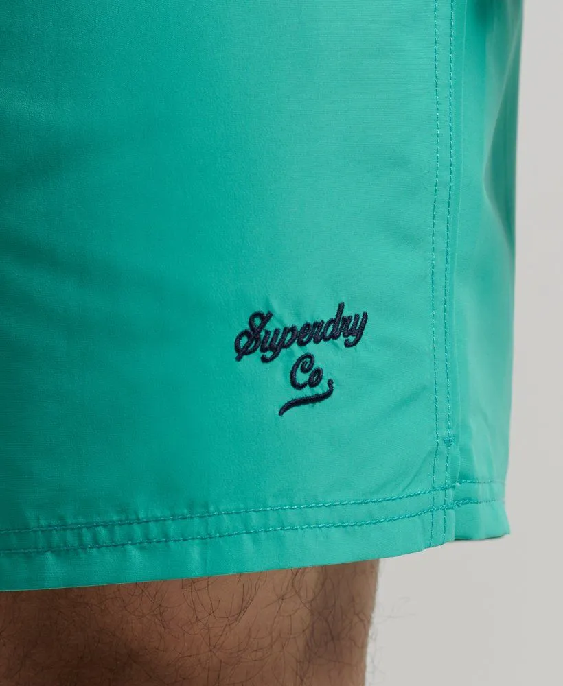 Superdry Print Swim Shorts Tropical Green