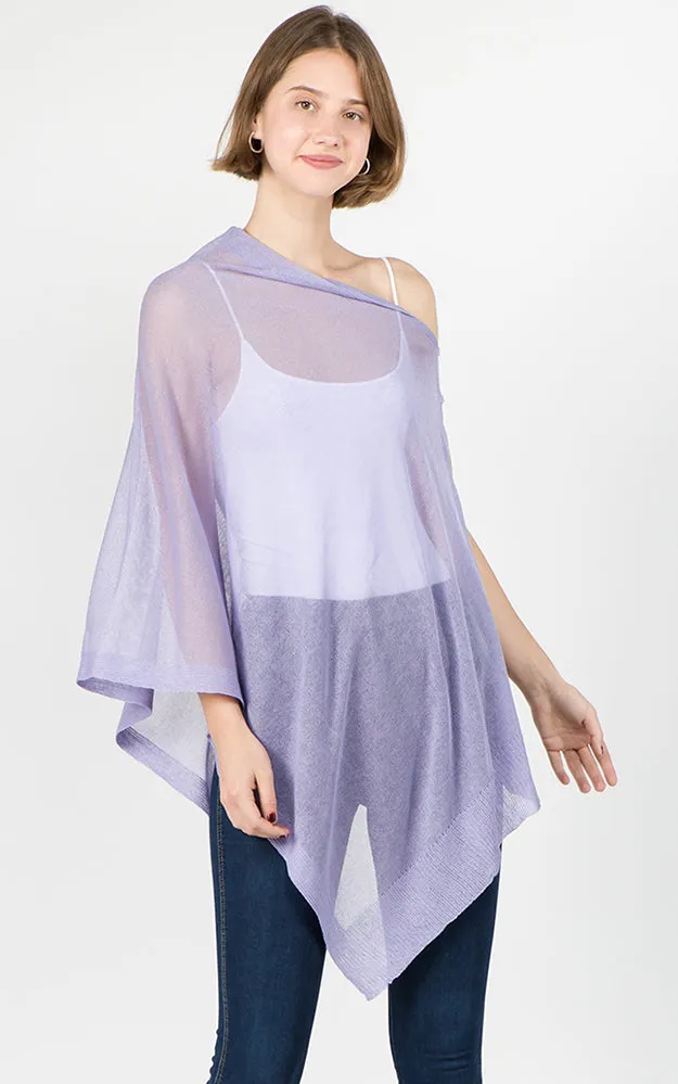 SV8631 Sheer Multi Way Poncho