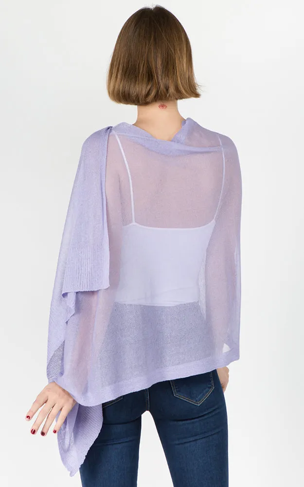 SV8631 Sheer Multi Way Poncho