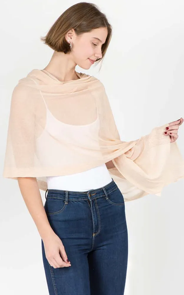 SV8631 Sheer Multi Way Poncho