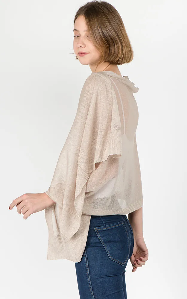 SV8631 Sheer Multi Way Poncho