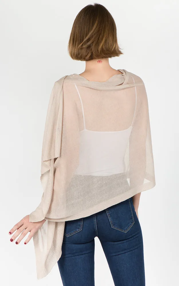 SV8631 Sheer Multi Way Poncho