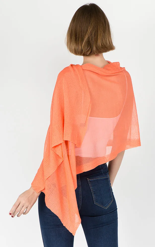 SV8631 Sheer Multi Way Poncho