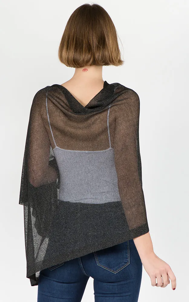 SV8631 Sheer Multi Way Poncho