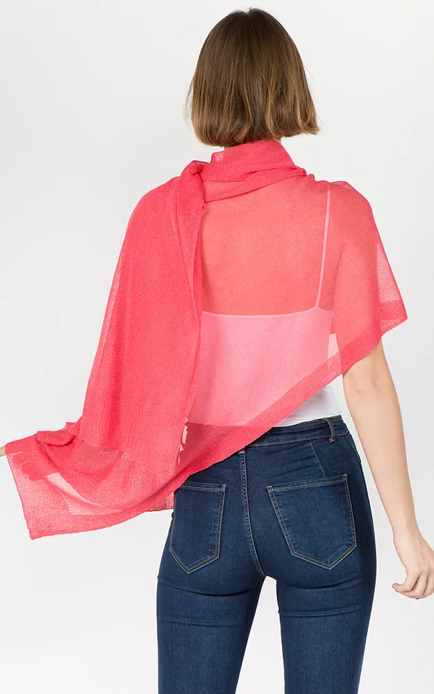 SV8631 Sheer Multi Way Poncho