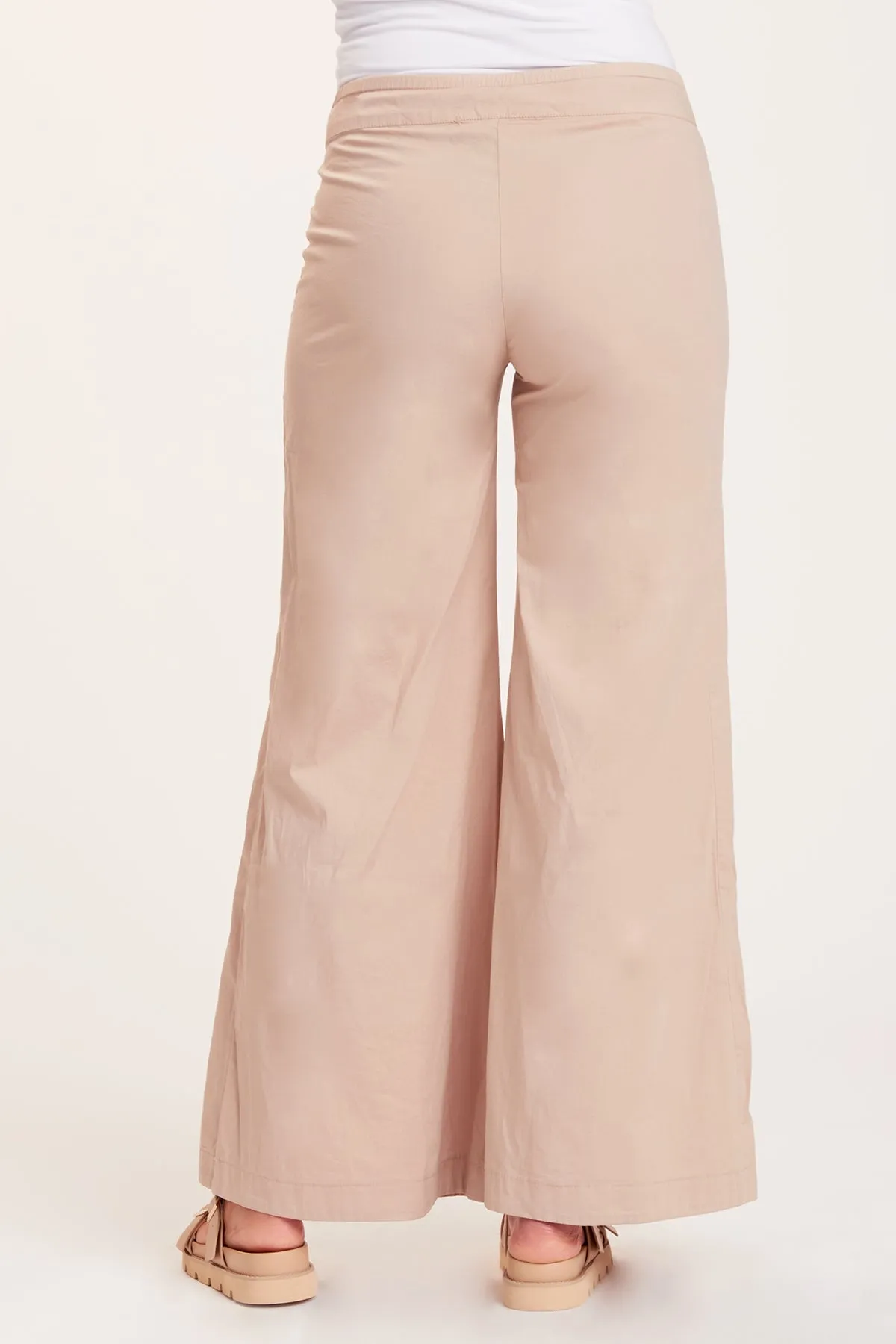 Terraced Wide Leg Pant