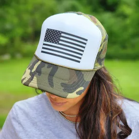 Texas True Threads White Camo US Cap