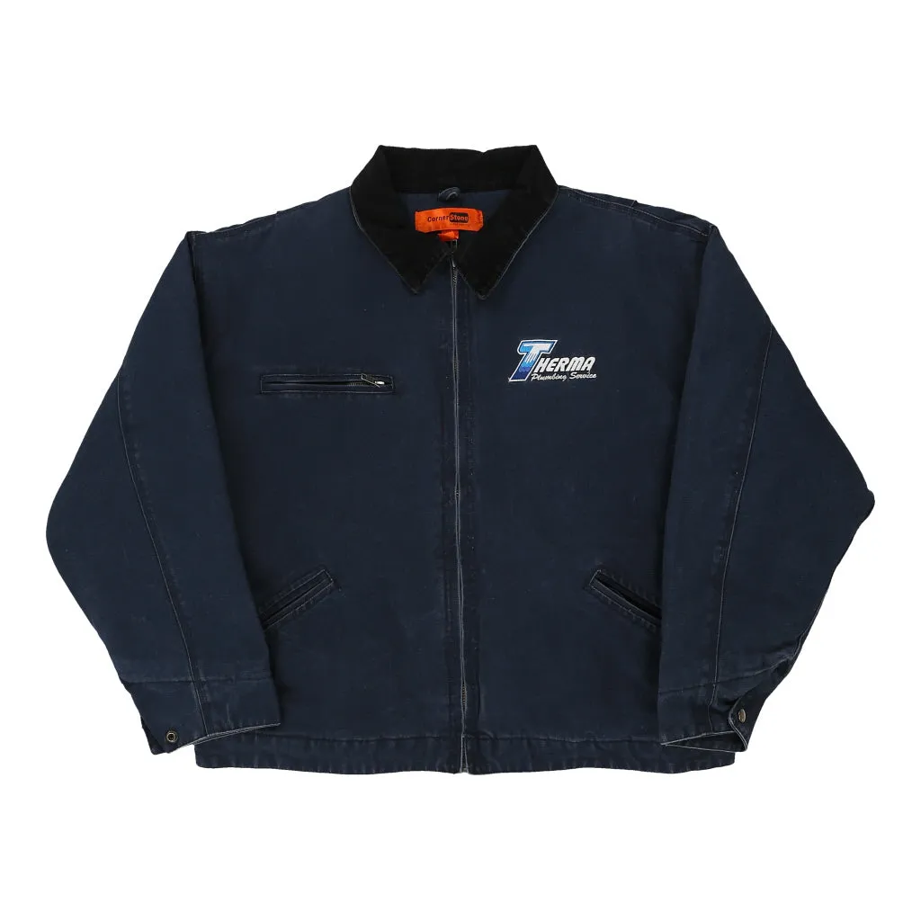 Therma Cornerstone Jacket - 2XL Navy Cotton