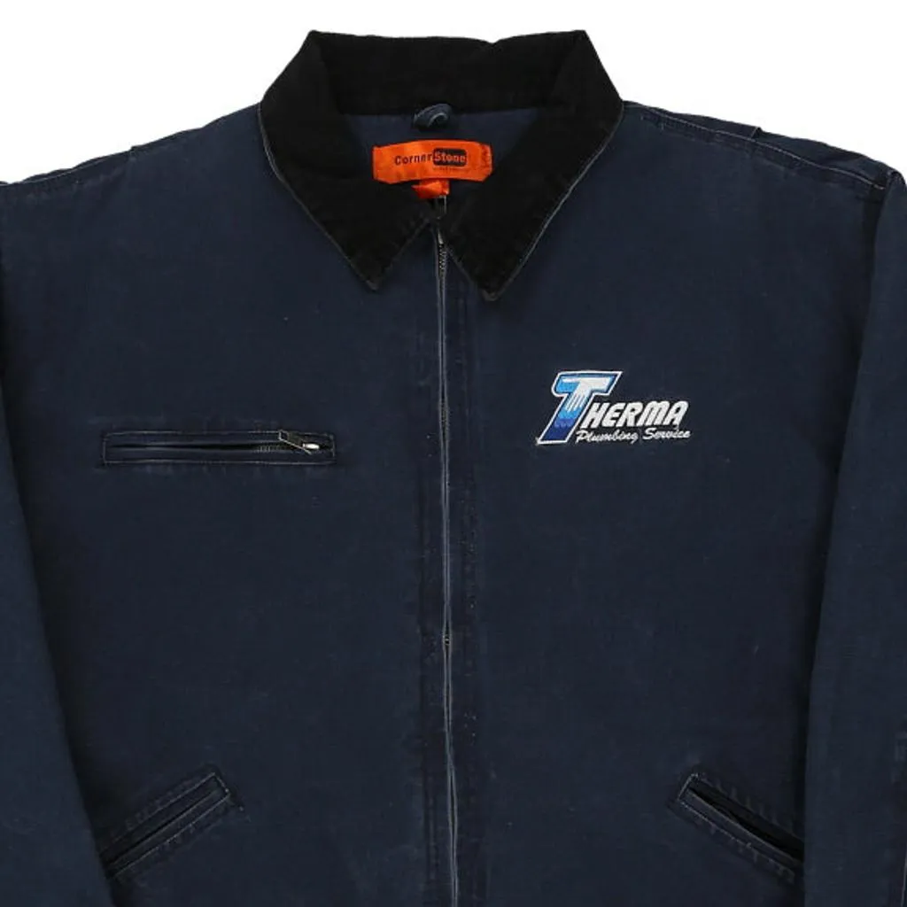 Therma Cornerstone Jacket - 2XL Navy Cotton