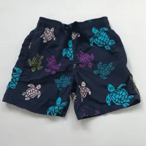 Vilebrequin Navy Blue Turtles Swim Shorts: 8 Years