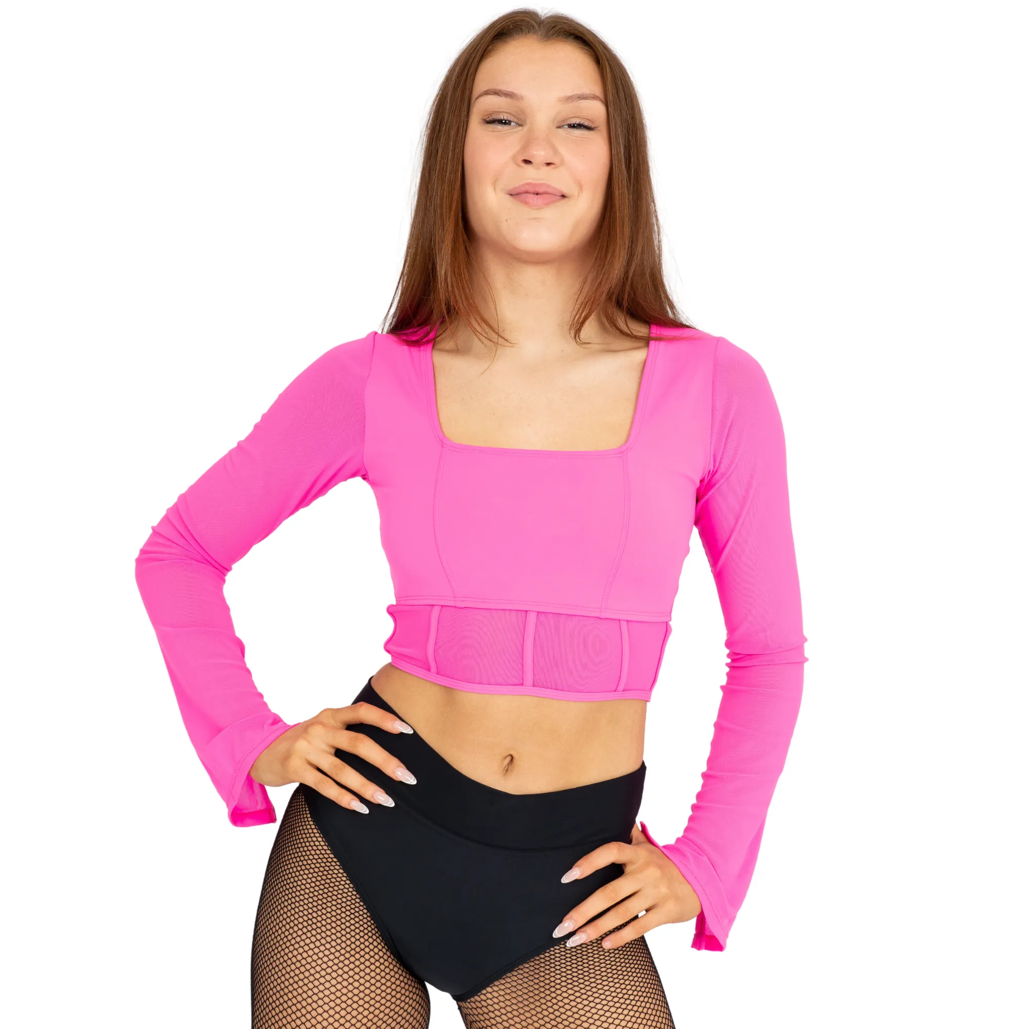 Vision Long Sleeve Crop