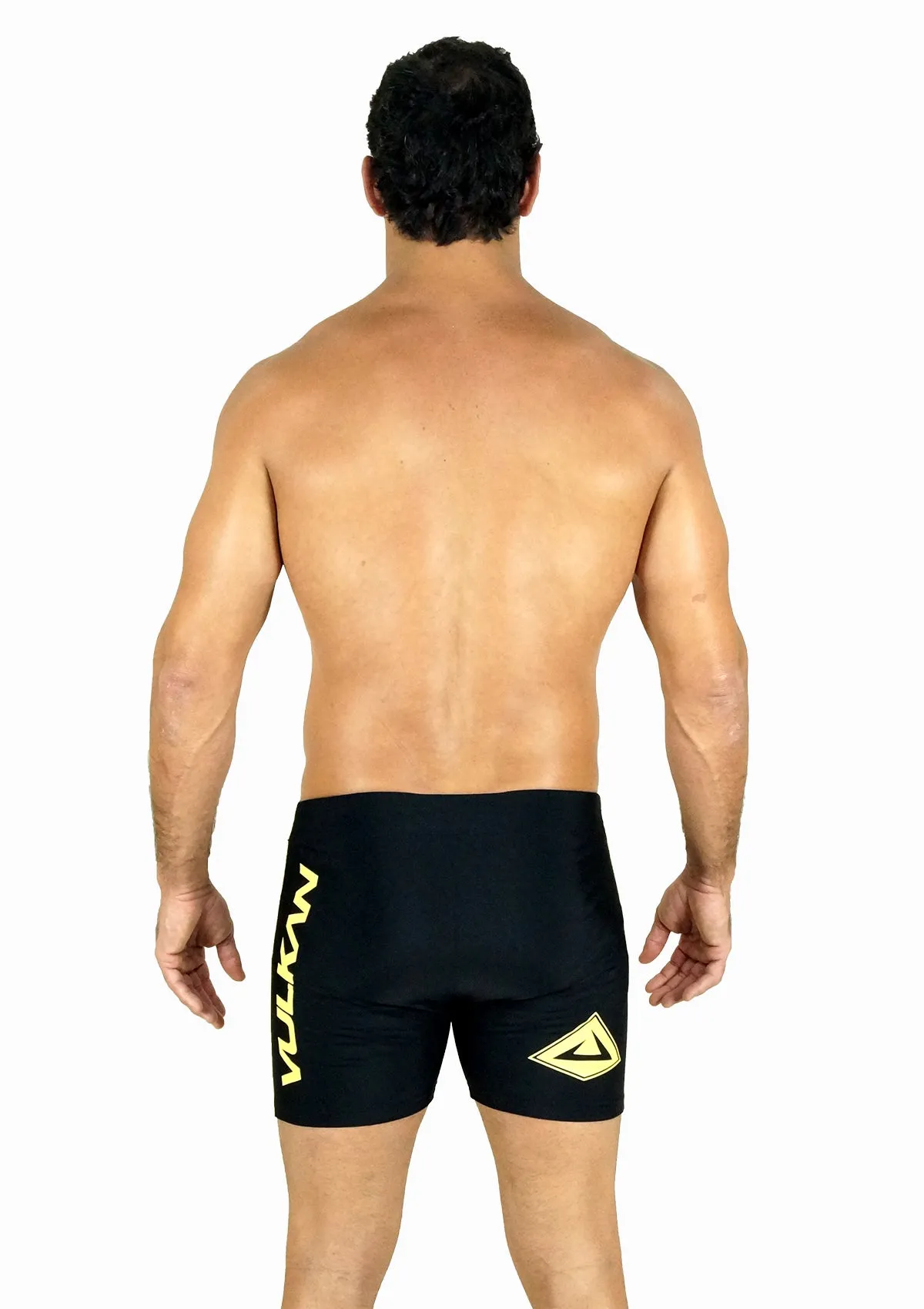 VT Compression Shorts Black/Yellow