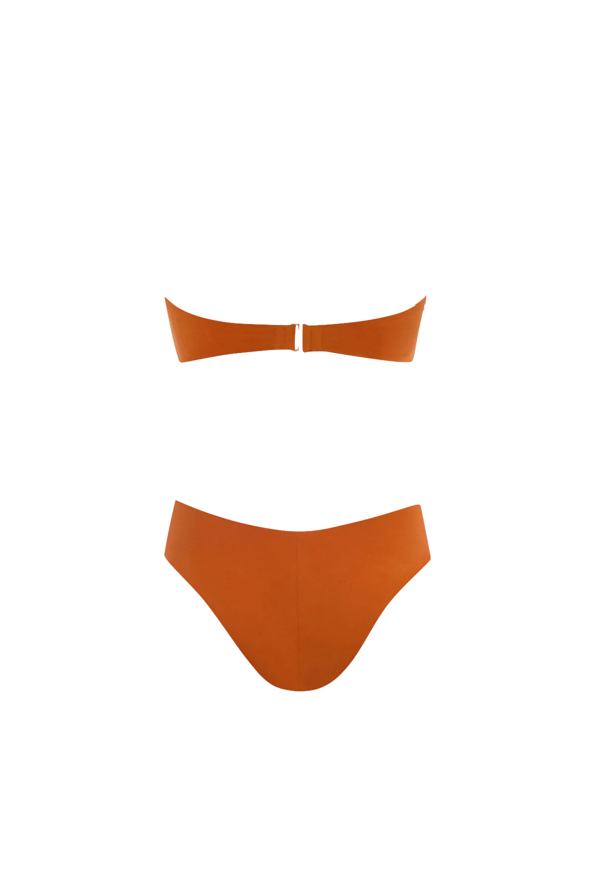 Wave Bikini in Tangerine - Top