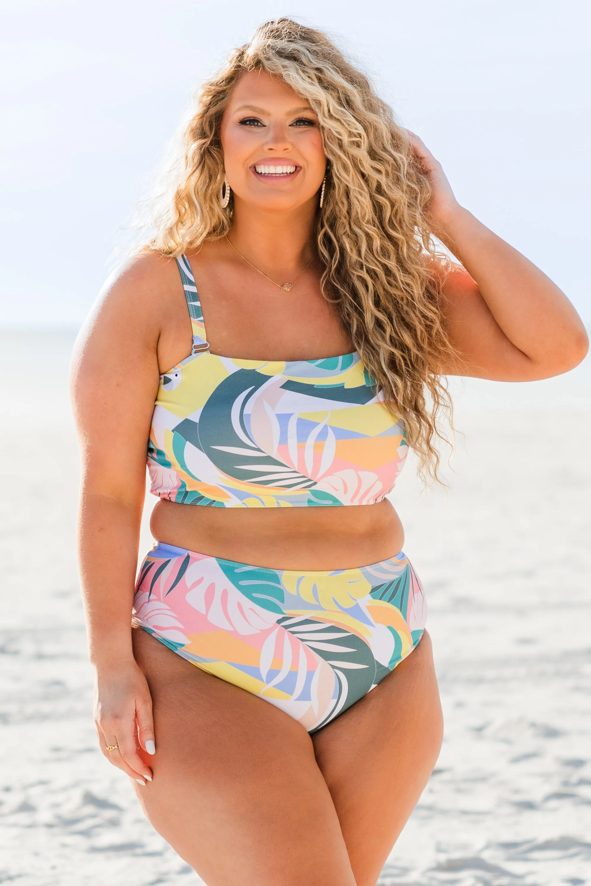 When In Rio Swim Top, Multi