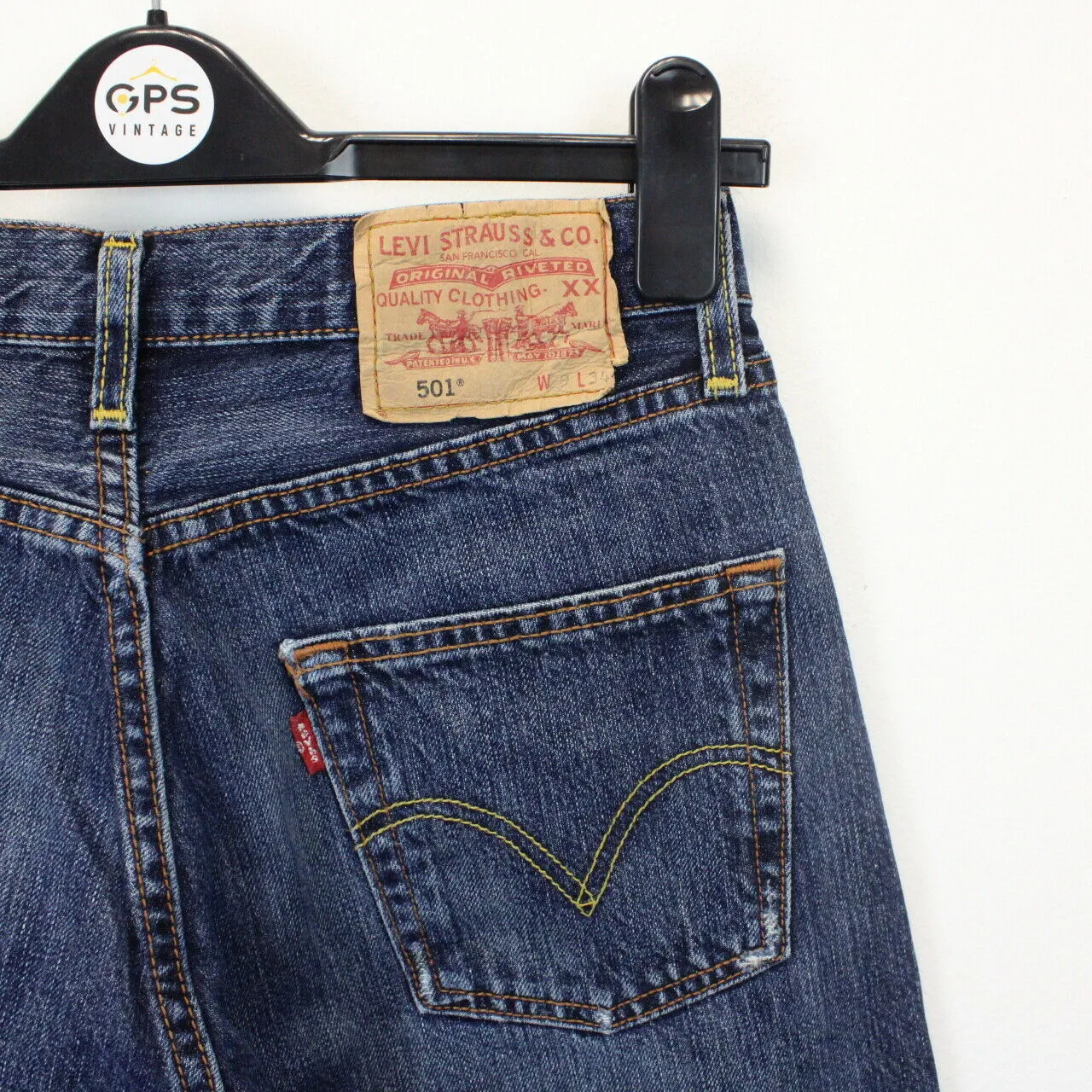 Womens LEVIS 501 Jeans Blue | W29 L34