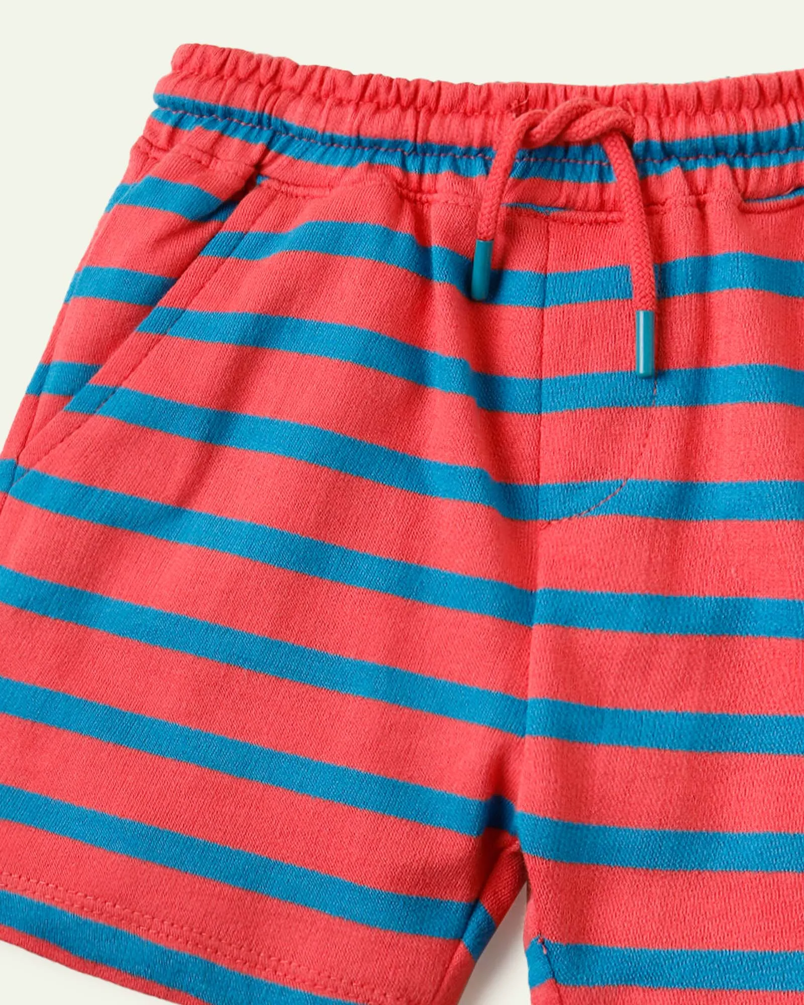 Yarn Dyed Stripes Shorts