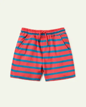 Yarn Dyed Stripes Shorts